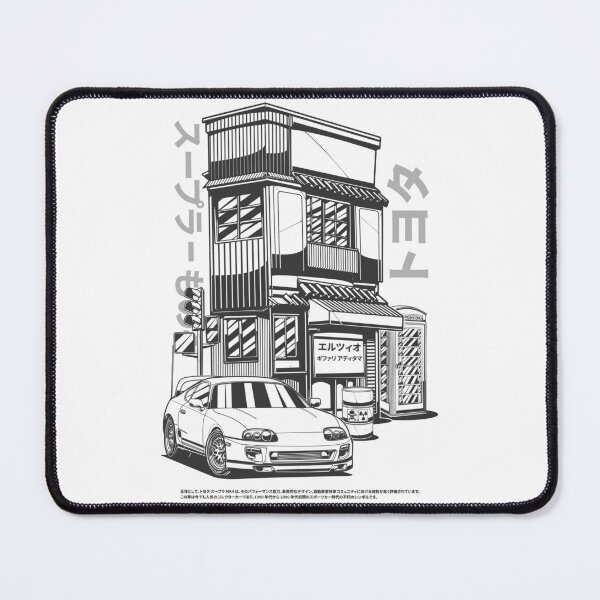 Item preview, SUPRA MK4 IN FRONT OF A SHOP IN JAPAN designed and sold by TrilogyMerch.