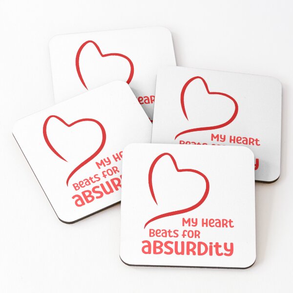 Item preview, My heart beats for absurdity designed and sold by CleanDecor.