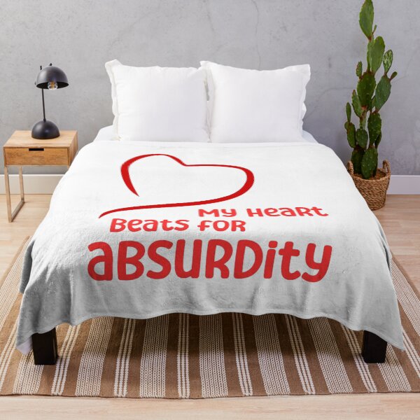 Item preview, My heart beats for absurdity designed and sold by CleanDecor.