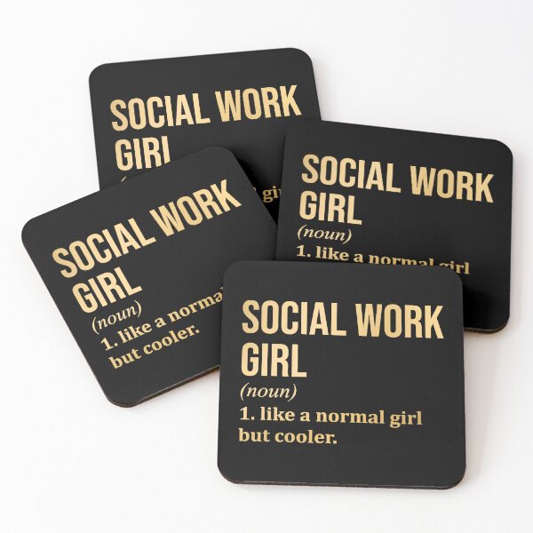 Item preview, Social Work Girl Definition in Gold designed and sold by XCIV.