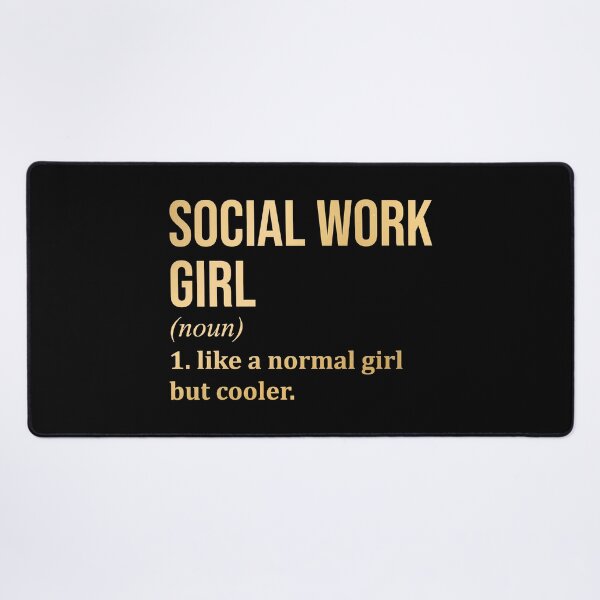 Item preview, Social Work Girl Definition in Gold designed and sold by XCIV.