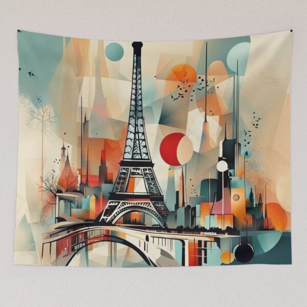Item preview, Cool abstract Paris art design designed and sold by JackFreestone.