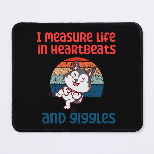 Item preview, I measure life in heartbeats and giggles designed and sold by CleanDecor.