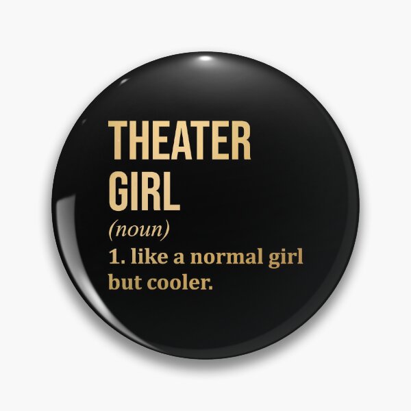 Item preview, Theater Girl Definition in Gold designed and sold by XCIV.