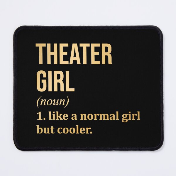 Item preview, Theater Girl Definition in Gold designed and sold by XCIV.