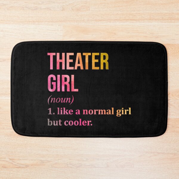 Item preview, Theater Girl Definition in Watercolor designed and sold by XCIV.