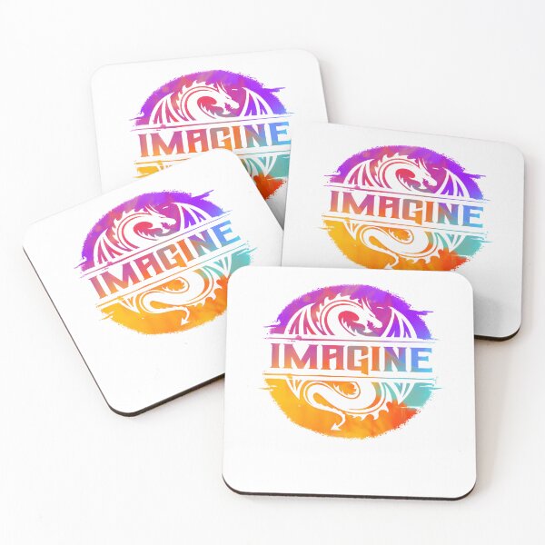 Item preview, Imagine Colorful Watercolour Graphic Dragon Classic designed and sold by SpikesGenesis.