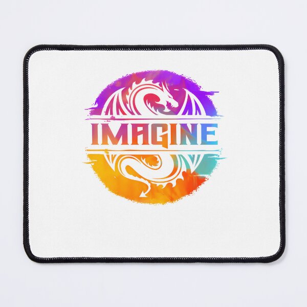 Item preview, Imagine Colorful Watercolour Graphic Dragon Classic designed and sold by SpikesGenesis.