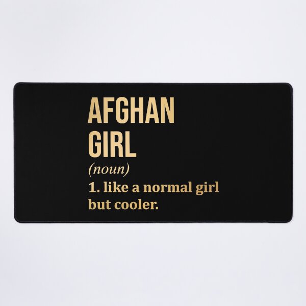 Item preview, Afghan Girl Definition in Gold designed and sold by XCIV.