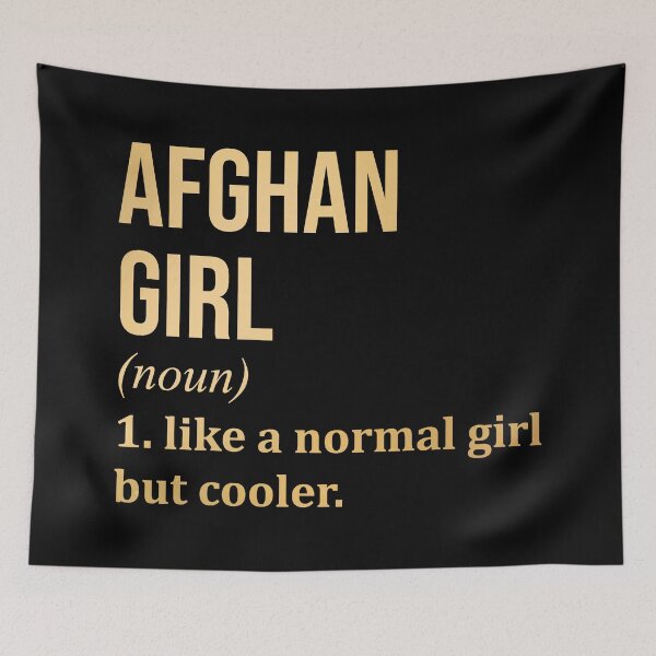 Item preview, Afghan Girl Definition in Gold designed and sold by XCIV.