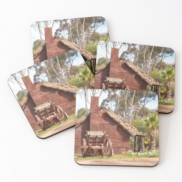 Item preview, Old cart and hut, Australia designed and sold by FranWest.