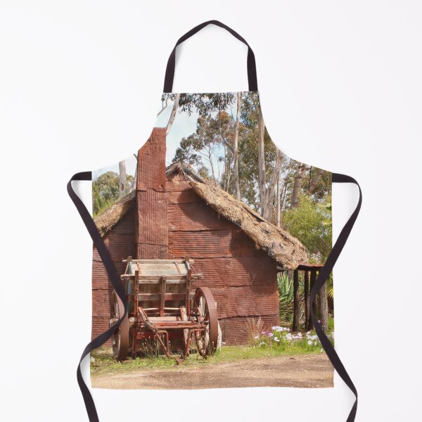 Item preview, Old cart and hut, Australia designed and sold by FranWest.