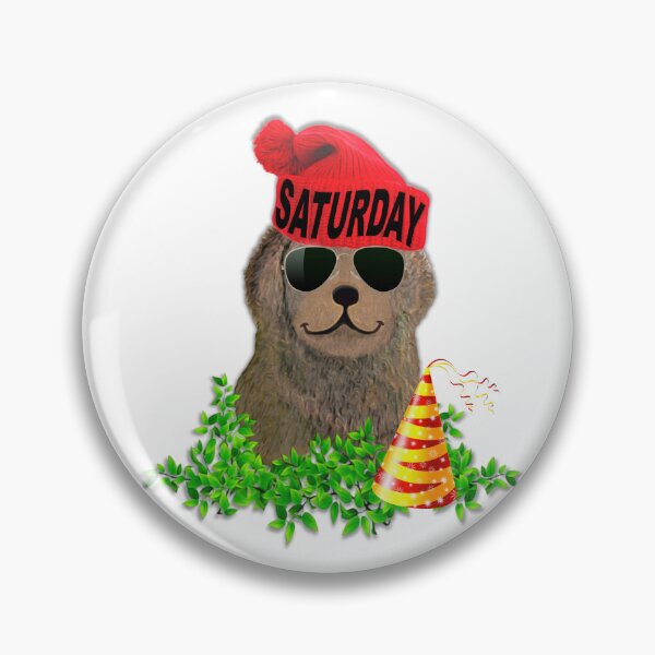 Item preview, Moody Sassy Saturday Beanie Puppy designed and sold by KC Morcom.