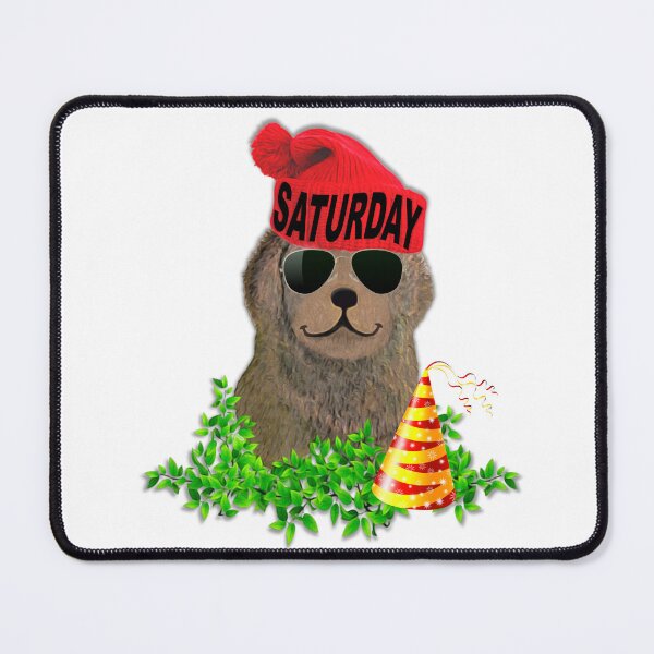 Item preview, Moody Sassy Saturday Beanie Puppy designed and sold by KC Morcom.