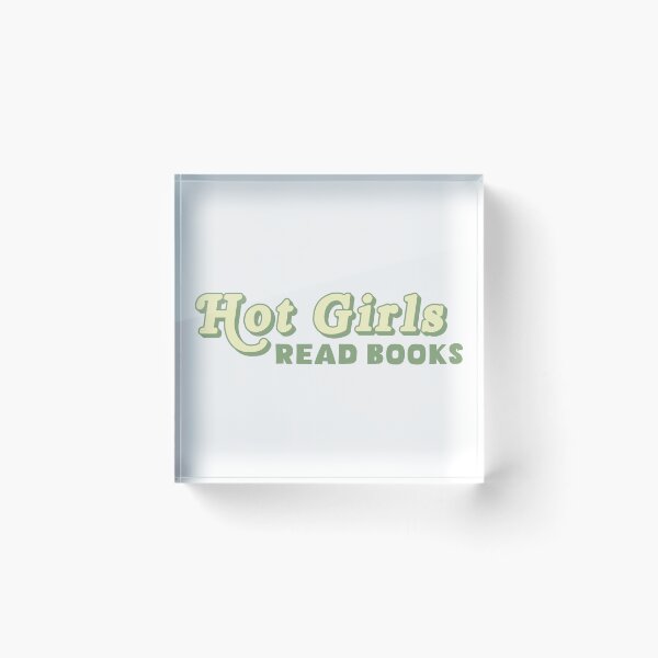 Item preview, Hot Girls Read Books Green designed and sold by sketchedby rach.