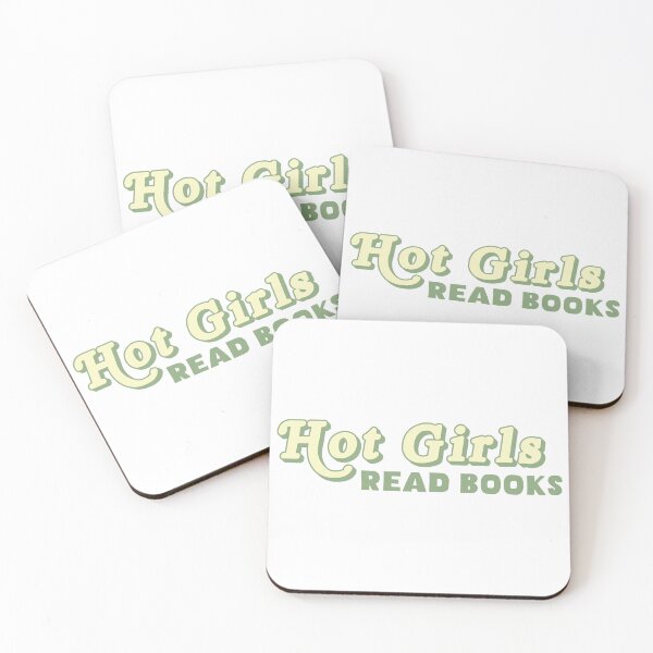 Item preview, Hot Girls Read Books Green designed and sold by sketchedby rach.