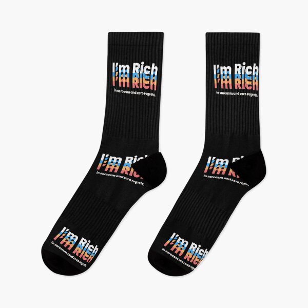 Item preview, I'm Rich: in sarcasm and zero regrets. designed and sold by MayaDelaye.