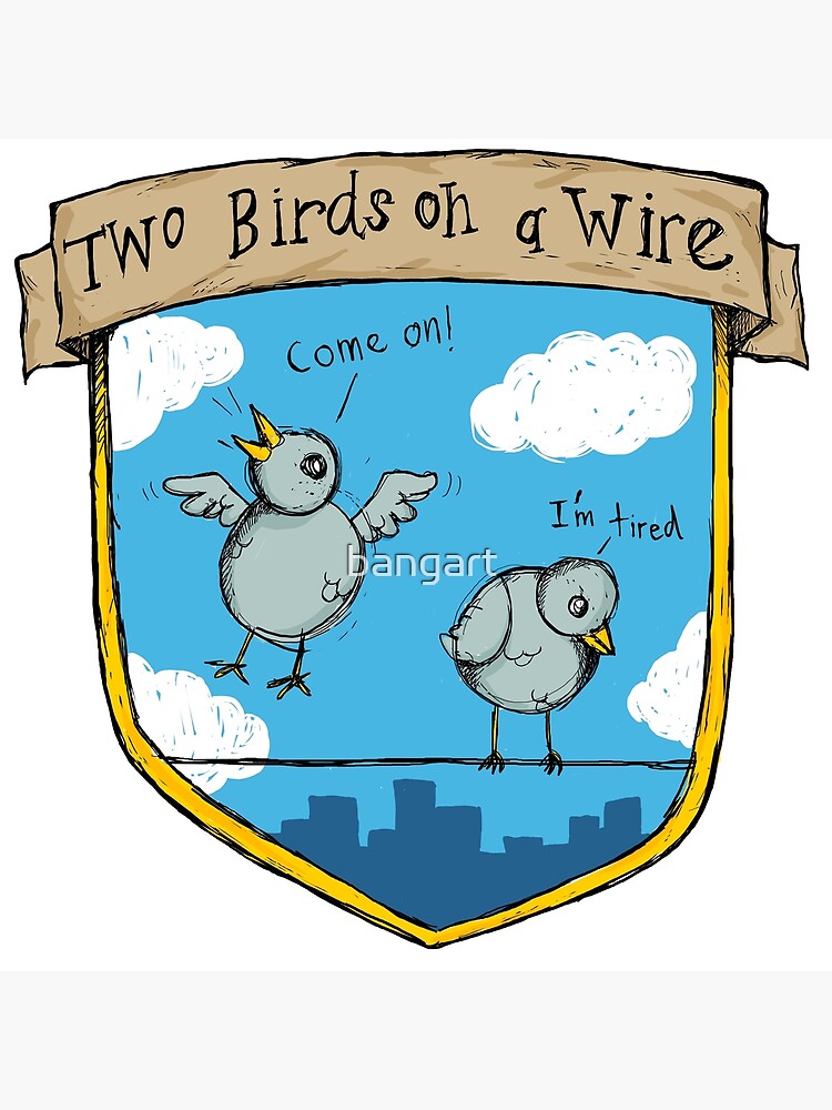 Two Birds - Regina Spektor - Illustrated Lyrics Poster for Sale by bangart