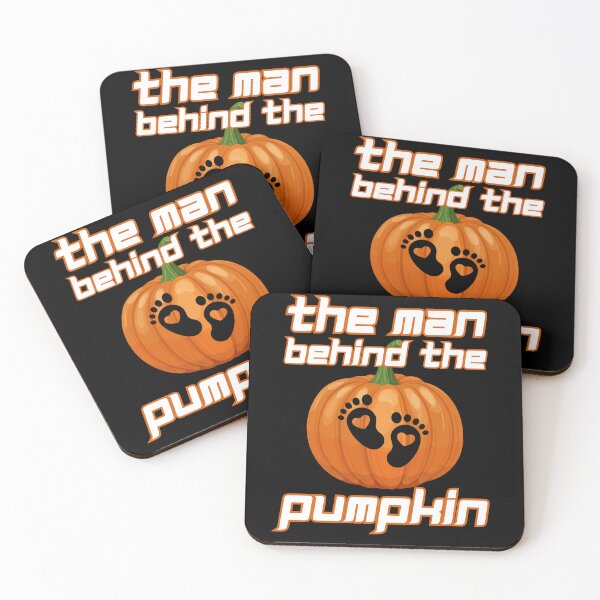 Item preview, The Man Behind The Pumpkin, On The Way Pregnancy Announcement Halloween designed and sold by Sukis-shop.