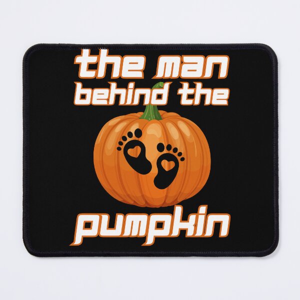 Item preview, The Man Behind The Pumpkin, On The Way Pregnancy Announcement Halloween designed and sold by Sukis-shop.