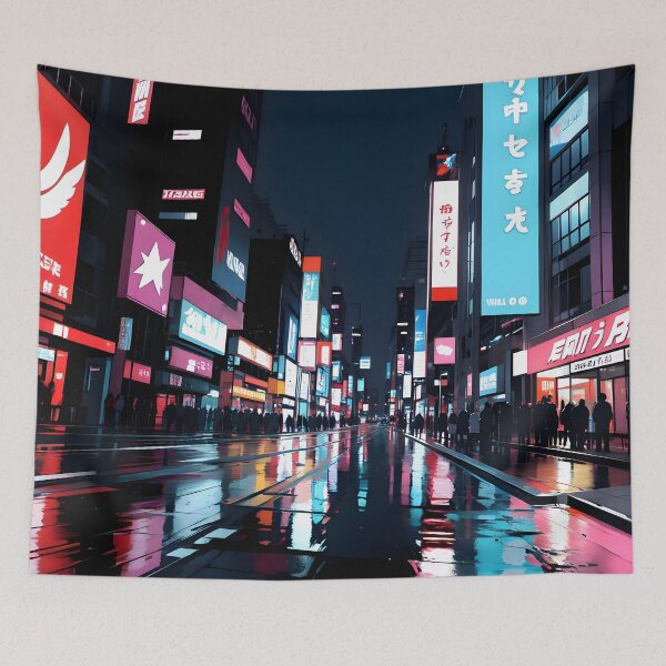 Item preview, Crowded Neo Tokyo designed and sold by Xbox4life.