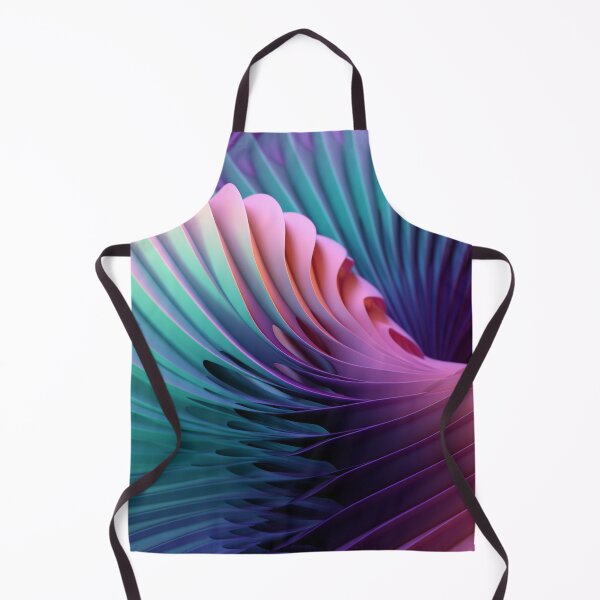 Item preview, Textured 3D Abstract Art: Light Emerald & Purple with Organic Layers designed and sold by PaintbrushPlace.