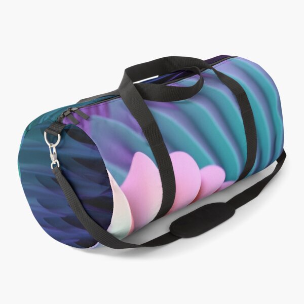 Item preview, Textured 3D Abstract Art: Light Emerald & Purple with Organic Layers designed and sold by PaintbrushPlace.