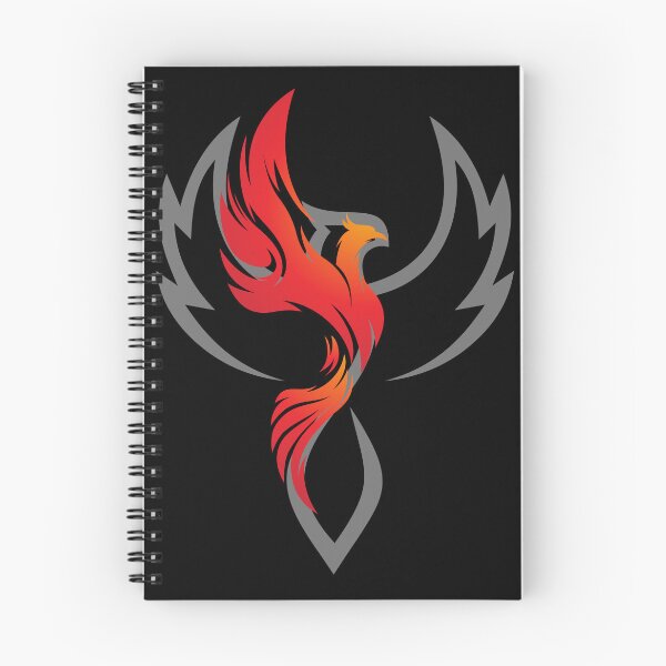 Item preview, Phoenix Rising, Fire and Ash on Black designed and sold by RnssncCo.