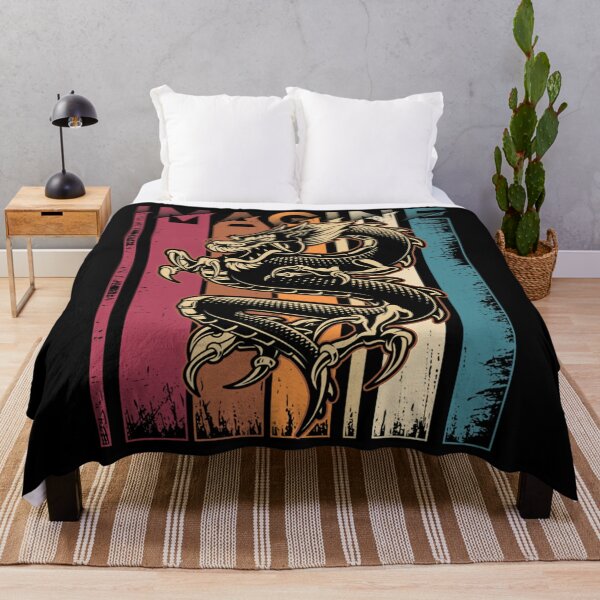 Item preview, Imagine Dragon Vintage Cool Art designed and sold by SpikesGenesis.