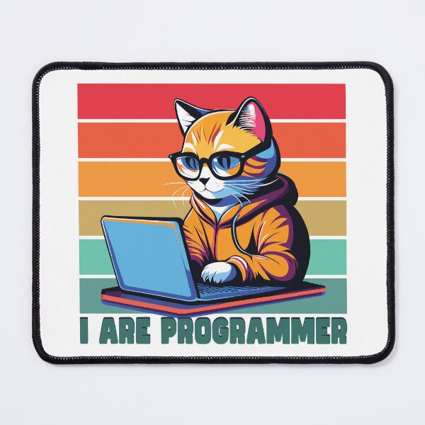 Item preview, I are programmer cat designed and sold by Gaalaxyz.