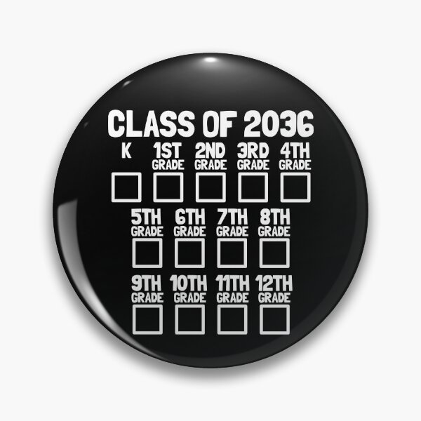 Item preview, Class Of 2036 Back To School Kindergarten Grow With Me Gear designed and sold by DynamicDesign.