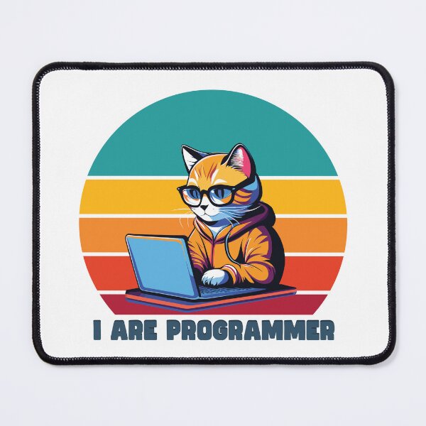 Item preview, I are programmer cute cat designed and sold by Gaalaxyz.
