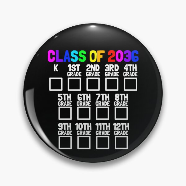 Item preview, Class Of 2036 Back To School Kindergarten Grow With Me Gear designed and sold by DynamicDesign.