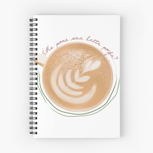 Item preview, querido latte, eres mi amor designed and sold by platyopus.