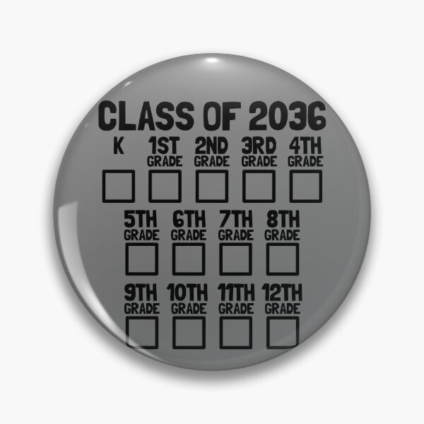 Item preview, Class Of 2036 Back To School Kindergarten Grow With Me Gear designed and sold by DynamicDesign.
