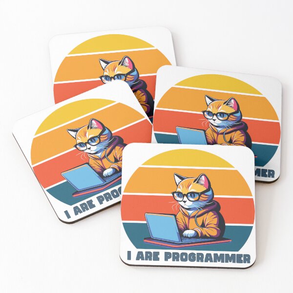 Item preview, I are programmer cute kitty designed and sold by Gaalaxyz.