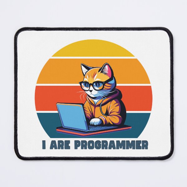 Item preview, I are programmer cute kitty designed and sold by Gaalaxyz.