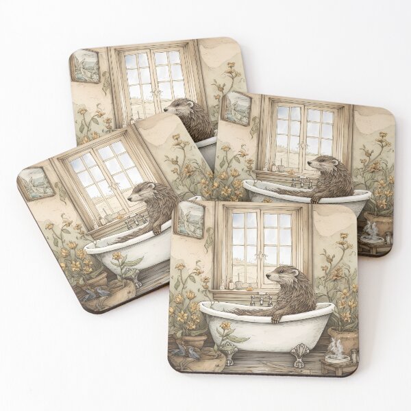 Item preview, Bathtime II designed and sold by Sasha Art Gallery.