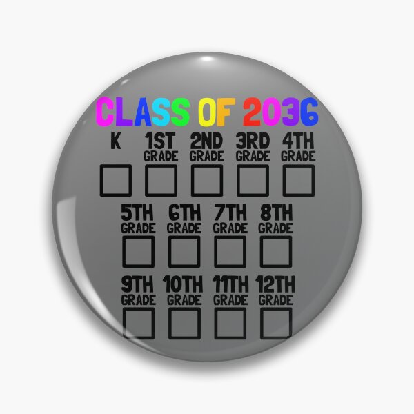 Item preview, Class Of 2036 Back To School Kindergarten Grow With Me Gear designed and sold by DynamicDesign.