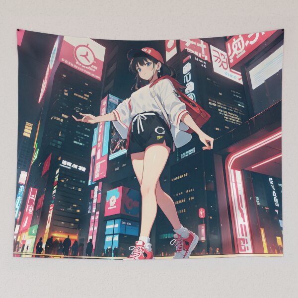 Item preview, Walking Through Neo Tokyo designed and sold by Xbox4life.