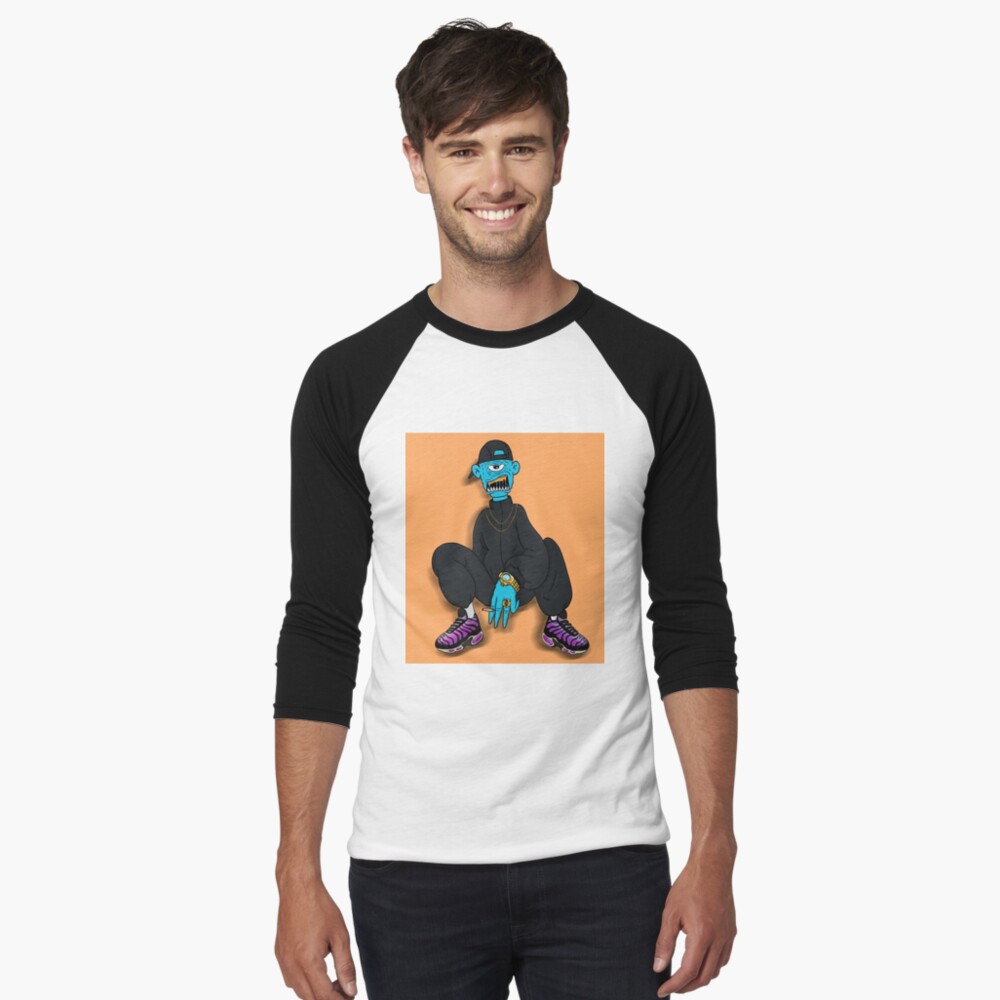 Item preview, Baseball ¾ Sleeve T-Shirt designed and sold by Reyens.