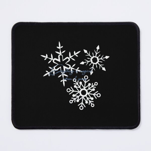 Item preview, Gilmore quote _Everything is magical when it snows_ designed and sold by NGOKAKI.