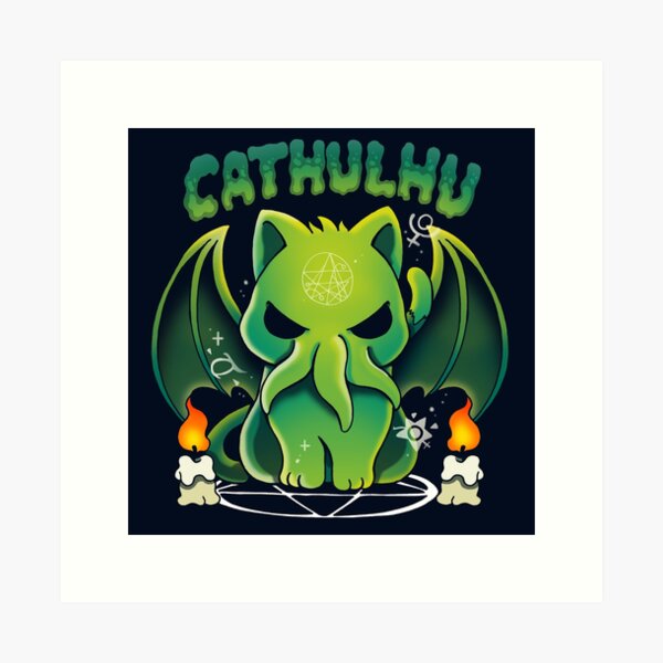Item preview, Cathulhu designed and sold by VallinArt.