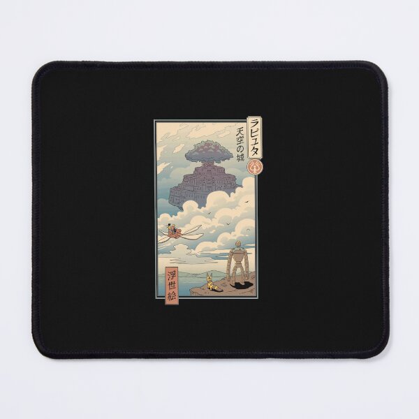 Item preview, Camiseta clásica Sky Castle Ukiyo E designed and sold by GntherKirscea.