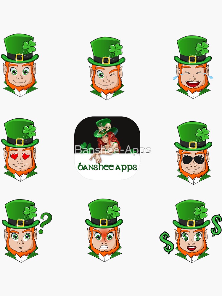 Irishmoji Magic Sticker Pack 2 by Banshee-Apps