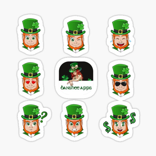 Irishmoji Magic Sticker Pack 2 Sticker