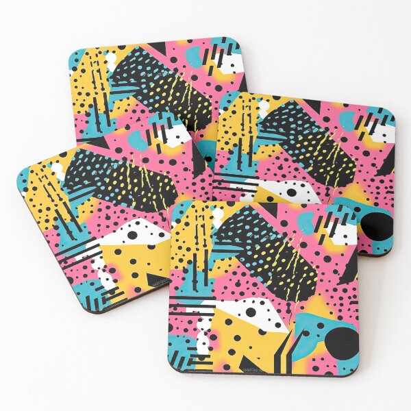 Item preview, Retro 80s and 90s Pop Memphis Pattern designed and sold by AeonAcademy.