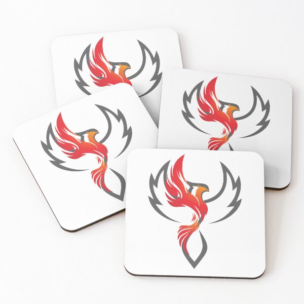 Item preview, Phoenix Rising, Fire and Ash on White designed and sold by RnssncCo.