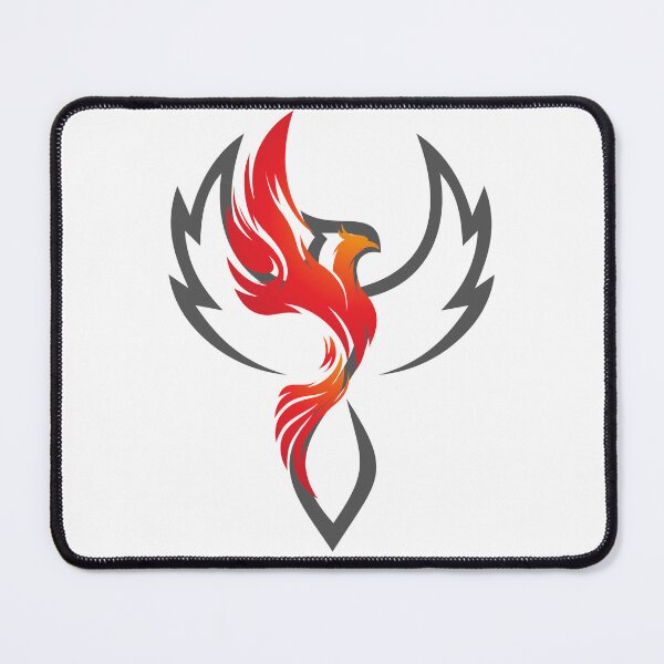 Item preview, Phoenix Rising, Fire and Ash on White designed and sold by RnssncCo.