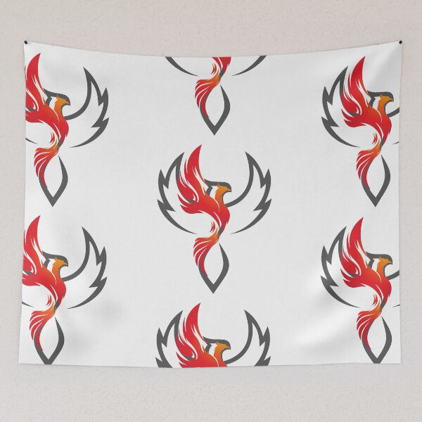 Item preview, Phoenix Rising, Fire and Ash on White designed and sold by RnssncCo.